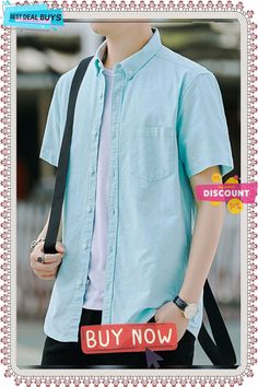 Men's Shirt Button Up Shirt Summer Shirt Casual Shirt Light Pink Black White Purple Green Short Sleeve Plain Button Down Collar Work Daily Pocket Clothing Apparel Fashion Casual Comfortable Light Blue Button-up Shirt With Pockets, Summer Single Breasted Button-up Shirt, Casual Single Breasted Summer Shirt, Summer Single-breasted Button-up Shirt, Casual Single-breasted Summer Shirt, Light Blue Collared Shirt With Button Closure, Collar Work, Green Shorts, Shirt Button