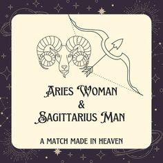 aris woman and sagittarius man match made in heaven