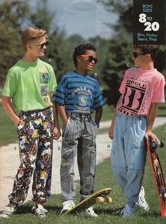 33 90's Trends that in retrospect maybe weren't such a great idea: Anything the company Bugle Boy ever made. #1990SFashionTrends 1990s Fashion Trends, Style Année 80, Look 80s, Fashion Guys, Mode Hip Hop, 80’s Fashion, 90s Trends, 80s And 90s Fashion, 80s Outfit