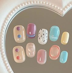 Nail Salon Design, Grunge Nails, Minimal Nails, Basic Nails