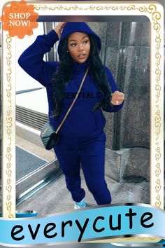 Hoodies Sweatshirt and Pants Jogging Women Tracksuit Winter Letter Print Loungewear Sets, Casual Blue Sets For Streetwear, Winter Casual Loungewear Set, Casual Winter Loungewear Sets, Fitted Letter Print Hoodie For Loungewear, Long Sleeve Fleece Sets For Fall, Blue Casual Sets For Fall, Casual Fitted Tracksuit With Hoodie, Blue Tracksuit For Loungewear, Fall Season