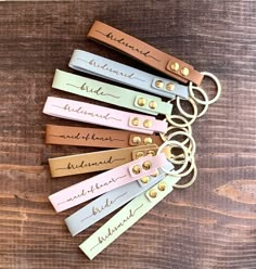 Bridesmaid Box - Knot and Nest Designs Leather Keychains, Bridesmaid Boxes, Unique Bridesmaid, Bridemaids Gifts, Bridesmaid Gift Boxes, Bridesmaid Box, Gifts For Wedding, Bridesmaid Proposal Box, Bridesmaid Proposal Gifts