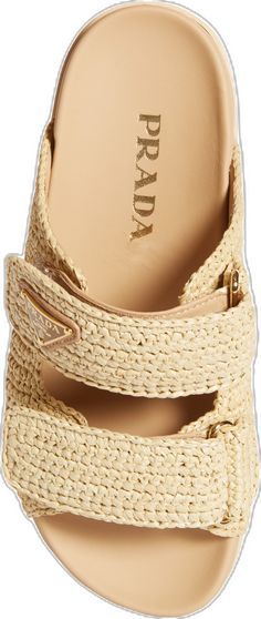 Prada Raffia, Lug Sole, Sandal Women, Slide Sandals, Warm Weather, Womens Sandals, Prada, Nordstrom, Sandals