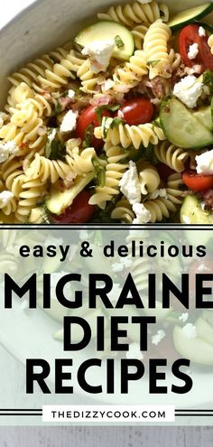 Healthy and delicious migraine diet recipes for Heal Your Headache, Low Tyramine, Low Histamine, and Johns Hopkins Migraine Clinic. Eat WELL while healing your migraine disorder! Migraine Friendly Recipes, Low Tyramine Recipes, Migraine Meals, Migraine Diet Recipes, Low Tyramine Diet, Msg Free Recipes, Migraine Recipes, Elimination Diet Plan