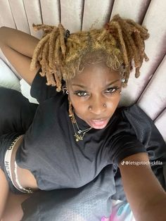 Afro Goth, Dreadlock Style, Pretty Hair Color, Dreadlock Hairstyles, Hair Life, Locs Hairstyles, Afro Hairstyles, Black Girls Hairstyles