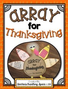 an orange and white poster with the words arrdy for thanksgiving