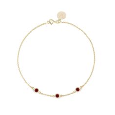 *{FREE ENGRAVING} Please Write your Personalized ((JUST 1 or 2 CHARACTER)) in the 'NOTE to the Seller' box at CHECKOUT . ● Give Yourself a Sparkle. ●TousiAttar 3 Stone Red Ruby Bracelet;told you we like things tiny! This Blushingly Beautiful, delicate bracelet is solid gold with a sparkling, with 3 ruby in gold. Made to be worn snug.it is surprisingly light weight. Made of with Pure Handmade. ●HANDMADE: Designed and crafted with your comfort in mind, this cute and delicate Red Ruby Bracelet is d Ruby Bracelet Gold, Red Ruby Bracelet, Ruby Bracelet, Wedding Jewelry Bracelets, Birthstone Bracelets, Rose Gold Bracelet, Red Ruby, Natural Ruby, Told You