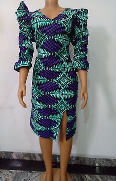 Top Rated African Print Short Slit gown Bella Ankara women clothing dashiki Maxi dress, Womens Dresses Ankara Dress Designs, Cocktail Dresses Maxi, Ankara Gowns, Types Of Fashion, Ankara Dress, African Dresses For Women, African Style, African Dresses, African Clothing