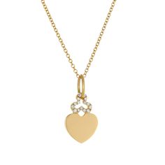 What do you want to keep close to your heart? Personalize our 'Hidden Heart' charm with a special photo, hidden on the reverse side. Adorned with a diamond trefoil motif. Details18K Gold Shiny Heart CharmWhite Diamonds9/16" x 5/16" Everyday Princess, Rings Chain, Ring Bracelet Chain, Round Locket, Oval Locket, Heart Motif, Locket Charms, Birthstone Gifts, Moon Charm