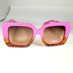 Nwt-Sam Edelman-Circus-Square Sunglasses Pink Wayfarer Sunglasses With Uva Protection, Chic Pink Sunglasses With Uva Protection, Modern Pink Sunglasses With Gradient Lenses, Modern Pink Sunglasses For Spring, Pink Wayfarer Sunglasses With Uv Protection, Casual Pink Sunglasses With Mirrored Lenses, Fun Purple Sunglasses For Summer, Fun Purple Summer Sunglasses, Trendy Pink Wayfarer Sunglasses