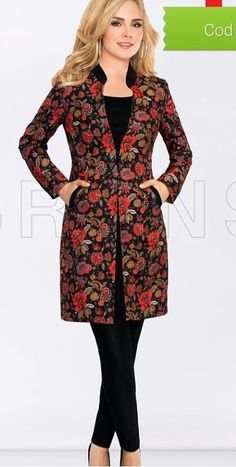 Kurti Jackets For Women, Coat Model Kurtis, Ladies Long Coat, Long Jacket Dresses, Animal Print Shirt Dress, Cotton Jackets Women, Funky Dresses, Simple Kurta Designs, Dressy Casual Outfits