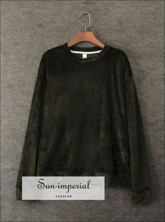 Gender:Women Item Type:Hoodies Item Type:Sweatshirts Pattern Type:Solid Collar:O-Neck Sleeve Length(cm):Full Type:Pullovers Material:Polyester Material:COTTON Hooded:No Weight:350g Fabric Type:VELOUR sun-imperialWMC ER D Sleeve Style:REGULAR Clothing Length:REGULAR Style:Fashion See size chart : https://sun-imperial.com/pages/size-chartSizing advice :Most items run small ( discluding swimsuits and shoes) - If you are not sure which size will work best for you - You can email us via info.sunimper Khaki Crew Neck Tops For Fall, Oversized Olive Top For Fall, Olive Crew Neck Top For Fall, Fall Olive Crew Neck Top, Olive Long Sleeve Top For Fall, Oversized Olive Crew Neck Top, Olive Crew Neck Top For Winter, Olive Long Sleeve Tops For Winter, Imperial Fashion