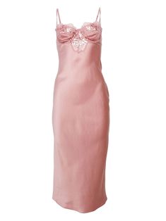 Slip Dress Midi, Wedding Guest Looks, Versace Outfit, Demi Fine Jewelry, Dress Midi, Stretch Satin, Ballet Flat Shoes, Lady Dior, Rose Pink