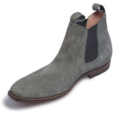 Subtle yet eye-catching, these charcoal gray Chelsea leather boots come off as immensely stylish and gorgeous. Made with premium quality suede leather, these boots are highly versatile and can be paired up with denim jeans or even lightweight leather pants. Perfect for all occasions, these boots are a must-have for every fashion-conscious male out there! They have a nice slim designed tip, and the dark brown outsole complements the textured gray and adds a bit of color blocking. This highly fashionable footwear is recommended because of the comfort it offers. The insoles are lined with soft padding that provides a long-lasting, comfortable fit! Some of the more worthwhile features include: Use of naturally derived supple animal leather Insole padding to offer maximum comfort Contrasting da Suede Chelsea Boots With Plain Toe For Fall, Suede Plain Toe Chelsea Boots For Fall, Fall Suede Chelsea Boots With Plain Toe, Suede Chelsea Boots With Snip Toe And Rubber Sole, Suede Chelsea Boots With Rubber Sole And Snip Toe, Casual Suede Snip Toe Boots, Casual Snip Toe Suede Boots, Suede Boots With Leather Sole And Snip Toe, Gray Leather Boots With Reinforced Heel