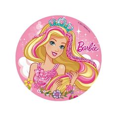 a barbie doll with blonde hair wearing a tiara