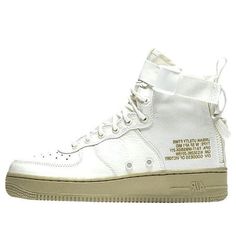 (WMNS) Nike SF Air Force 1 Mid 'Olive Ivory' AA3966-100 (AF1/SNKR/Women's) Af1 Mid, Nike Sf Air Force 1, Nike Sf, Air Force 1 Mid, Air Force 1, Nike Air Force, Air Force, Nike Women, Nike Air