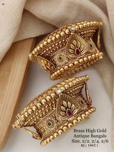 Gold Kada Bangles, Kada Bangles, Bridal Jewelry Sets Brides, Hand Chain Jewelry, Indian Wedding Jewelry Sets, Bride Jewelry Set