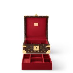 LOUIS VUITTON® - Coffret Joaillerie - Fusion Red Louis Vuitton Gifts, Trunk Bag, Stole Scarf, Monogram Bag, Buckle Shoes, Fashion Jewelry Earrings, Latest Jewellery, Color Dorado, Large Earrings