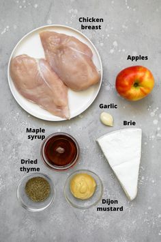 Brie Cheese And Chicken Recipes, Cranberry Brie Stuffed Chicken, Chicken With Brie Cheese, Brie Apple Chicken, Apple And Brie Stuffed Chicken Breast, Apple Brie Stuffed Chicken Breast, Brie And Chicken Recipes, Brie Chicken Recipes, Apple Brie Chicken