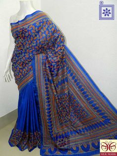 Kantha Stitch Saree Aari Embroidery