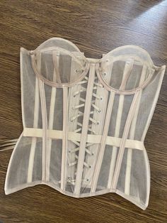 Sheer Beige Corset With Cups Transparent Mesh Corset Custom - Etsy Corset With Cups, Corset Diy, Tightlacing Corset, Corset Etsy, Beige Corset, Diy Thrift Flip, Custom Corset, Custom Corsets, Victorian Corset