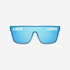 A fandom so bright, it’s going into overtime. When the game heats up, the Detroit Lions Overtime Gradient Sunglasses will have you catching all the action (and the sunrays) in style. Features Shield sunglasses with gradient lenses, the perfect look for every sunny day Gradient, team-colored design on rim and temples so you can rep the team in style Printed wordmark team name display on upper corners of lens, in case there were any doubts where your allegiances lie Team logo displays on temples f Blue Sunglasses With Uv Protection For Streetwear, Blue Uv Protection Sunglasses For Streetwear, Blue Sunglasses With Uva Protection For Streetwear, Plastic Sunglasses With Gradient Lenses For Streetwear, Blue Mirrored Sunglasses For Streetwear, Blue Wayfarer Shield Sunglasses With Gradient Lenses, Cool Sunglasses With Gradient Lenses For Streetwear, Cool Shield Sunglasses With Gradient Lenses For Streetwear, Trendy Blue Sunglasses For Streetwear