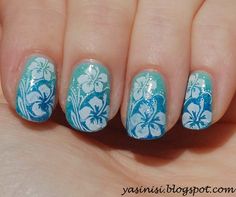 Hawaiian Pedicure, Nail Ideas For Winter, Nail Ideas Spring, Nail Ideas Summer, Nail Ideas For Summer, Nail Ideas Acrylic, Monster Nails, Spring Nail Ideas