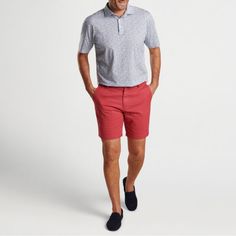 J. Crew Chino Shorts New With Tags Size 6 Please See Pictures For Flat Measurements And Material Composition Red Cotton Bottoms With Built-in Shorts, Casual Fitted Red Bottoms, Casual Bottoms With Pockets In University Red, Casual University Red Bottoms With Pockets, Casual Business Shorts For Summer, Red Shorts For Spring Workwear, Red Casual Short Length Bottoms, Red Business Casual Bottoms, Red Casual Business Bottoms