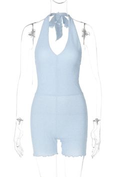 43728269672492|43728269705260|43728269803564 Backless Playsuit, Backless Mini Dress, Summer Party Dress, Street Outfit, Strapless Mini Dress, Summer Fabrics, Type Of Pants, Sleeveless Mini Dress, Women's Summer Fashion