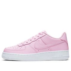 (GS) Nike Air Force 1 Low 'Pink Foam' CT6389-600 (AF1/SNKR/Retro/Skate/Casual/Low Top) Sporty Nike Air Force 1 For Spring Streetwear, Spring Nike Air Force 1 Sporty Style, Nike Air Force 1 Sporty Spring Edition, Nike Air Force 1 Sporty Style For Spring, Sporty Nike Air Force 1 For Spring, Pink Casual Sneakers With Round Toe, Pink Casual Sneakers For Sports, Casual Pink Sneakers For Sports, Pink Nike Air Force 1 Low-top For Sports