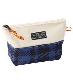 We make this classic canvas pouch right here in Maine - carry it on its own or inside one of our Boat and Totes. 100% cotton canvas. Spot clean. Same durable cotton canvas fabric as our iconic Boat and Tote. Overlapped seams are double-stitched with nylon so they won't rot or break. Zipper pull is made with our Bean Boot laces. Pouch keeps smaller items organized inside your backpack or tote. Stands upright on its own. Made in Maine. | Maine Canvas Zip Pouches Rectangular Cotton Travel Cosmetic Bag, Outdoor Cotton Canvas Bag With Zipper Closure, Canvas Travel Pouch With Zipper, Cotton Pouch With Zipper For Everyday Use, Cotton Pouch With Zipper Closure For Everyday Use, Canvas Cosmetic Bag With Zipper Closure For Travel, Everyday Canvas Cosmetic Bag With Zipper Closure, Canvas Cosmetic Bag With Zipper For Travel, Travel Cotton Zipper Pouch