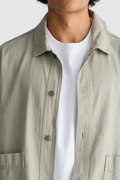 The Denver Twill Jacket Sage is a layering essential. With a timeless style and everyday comfort this jacket is ideal for transeasonal weather. Herringbone cotton canvas Light to mid weight non stretch fabric ORTC shank button front Functional patch pockets on front Functional cuff with branded shank button Designed in Australia. Made in China Twill Jacket, Lighted Canvas, Shank Button, Button Design, Timeless Style, Herringbone, Patch Pocket, Denver, Timeless Fashion