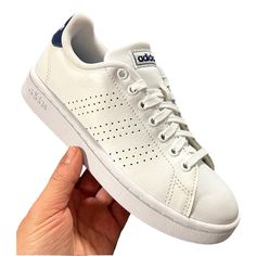 Adidas Advantage Big Boy's Lace Up Sneakers Size 3.5 White Casual & Comfortable Shoes *New With Tags, In Box *Medium Width *Leather Upper *Spot Clean *Rubber Outsole *Cloudfoam Insole *For Kids (8-12) Years *Same Day Shipping To All Orders Placed By 10am Eastern Time, Monday - Friday * Offers Are Greatly Appreciated But Price Is Firm 1897.B-Dc Adidas Sporty Sneakers With Perforations, Sporty Adidas Sneakers With Perforations, Sporty Skate Shoes With Perforated Round Toe, Comfortable Adidas Sneakers With White Sole, White Adidas Sneakers With Elastic Laces, White Synthetic Skate Shoes With Elastic Laces, Adidas White Skate Shoes With Perforated Toe Box, Adidas Slip On Shoes, Pink Adidas Shoes