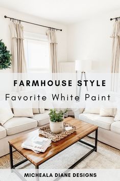 the farmhouse style favorite white paint