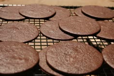 Laura's Sweet Spot: Chocolate Wafer Cookies (Nabisco Type) Wafer Cookie Recipe, Wafer Cookie, Brandy Snaps, Icebox Cake Recipes, Chocolate Wafer Cookies, Chocolate Wafer, Wafer Cookies, Gateaux Cake, Cookies And Candy