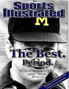 the cover of sports illustrated magazine, featuring an older man wearing a hat and glasses