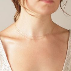 Delicate Chain Necklace For Layering, Cable Chain Necklace For Wedding, Gold Double Chain Wedding Jewelry, Delicate Double Strand Layered Necklace With Adjustable Chain, Delicate Double Chain Jewelry For Everyday, Dainty Double Strand Chain Necklace, Dainty Layered Necklace With Satellite Chain, Gold Layered Clavicle Chain Necklace For Wedding, Delicate Double Strand Necklace For Wedding