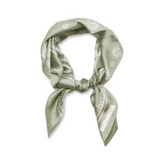 Customize this adorable sage green satin scarf! 1. Pick font type 2. Pick font color 3. Choose what text you would like **LIST THE ABOVE IN THE PERSONALIZATION BOX!! Sage Green Scarf, Sage Green Accessories, Romantic Kibbe Style, Bach Gifts, Thrift Bundle, Bach Gift, Green Bandana, Bandana Outfit, Bow Scarf