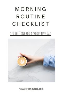 A practical checklist to help you design a morning routine that boosts productivity, reduces stress, and leaves you feeling energized. A Morning Routine, Productive Day