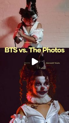 London creative content studio on Instagram: "Behind the scenes versus the final photos #uk_spookers24 
📸AdornedAF Studio
Model + HMUA @tyanamystykal 
Venue @ark_creatingspaces 

@uk.shooters @uk.portraits @sony.unitedkingdom 
#londonphotographer #portraits #uk_ports #uk_shooters" Behind The Scenes