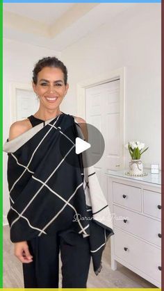 Wearing A Wrap Shawl, Belted Shawl Outfit, Scarf Embellishment Ideas, Shawl As A Top, How To Style A Wrap Shawl, Style A Scarf Outfit, Ways To Wear A Scarf With A Dress, Shawl Wearing Style, How To Use Scarf Style Outfit