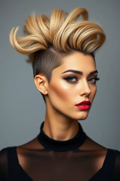 Click On 'Visit Site' For 12 Additional 3C Hair Ideas And For The High-Quality Photo And Description Of This Chic 3C Hair Frohawks For Bold Statements! #drawingideas #drawing 3c Hair, Bold Statements, Quality Photo, Hair Ideas, Hair Inspo, Hair Cuts, Product Description, Hairstyles, Hair Styles