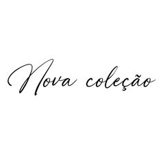 the word nora colecioo written in cursive writing on a white background