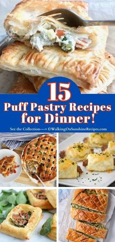 15 puff pastry recipes for dinner