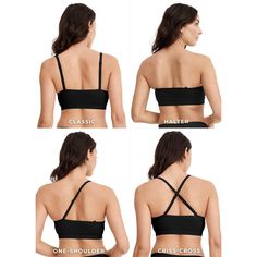 Designed to be lived in and enjoyed, the Seamfree Multiway Bandeau Bralette combines smooth shape and wirefree support. With convertible 5-way straps, this bralette is perfect for racerback tanks and one-shoulder styles. Strappy Stretch Bra With Built-in Support, Versatile Seamless Sports Bra With Tank Straps, Medium Support 4-way Stretch Bra, Seamless Strappy Stretch Bra, Seamless Stretch Strappy Bra, Bandeau Sports Bra For Summer, Strappy Seamless Stretch Bra, Summer Bandeau Sports Bra, Bandeau Sports Bra With Built-in Bra