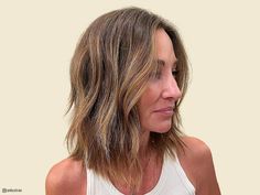 Medium To Long Length Haircut, Long Length Haircut, Hairstyles For Thinning Hair, Hairstyles For Receding Hairline, Ladies Hairstyles, Asymmetrical Haircut, Wolf Haircut, Flattering Hairstyles, Shag Haircuts