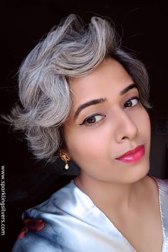 Gray Hair is more prone to heat damage, as its porous and don't have its own color. Chances of showing the damage from heat is more than pigmented or colored hair. So shall I give up styling my hair ? Know the answers.. #hottools #heatstyling #flatiron #heatprotectant #aginggracefully #beauty #hairstyle #transitioninghair #silverhairwomen #grayandplatinumhair #brownhair #curls #curl #curly #goinggray #naturalgreyhair #hairstuff #beautifulhair #hairtips #pixie #transitioningtograyhair Grey Hair Turning Yellow, Purple Shampoo And Conditioner, Granny Hair, Covering Gray Hair, Grey Hair Transformation, Salt And Pepper Hair, Transition To Gray Hair