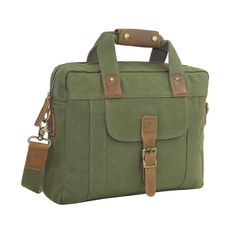 Dimension: 15 * 11 * 3", Weight 1.9 Lb., Single Shoulder Strap Internal Laptop Compartment Size 14.3 * 9.5" Front Magnet Closure Pocket 7.8 * 8.2" Back Zipper Pocket For Extra Storage; Button Closure Handle Internal Phone And Notebook Pockets, Strap Length 56" Green Travel Briefcase, Green Tote Briefcase For Travel, Green Rectangular Briefcase, Classic Green Rectangular Satchel, Green Laptop Bag With Sleeve For Travel, Green Shoulder Bag For Business, Green Satchel Briefcase For Travel, Green Large Capacity Business Shoulder Bag, Green Large Capacity Shoulder Bag For Business