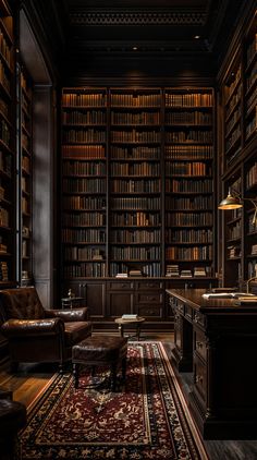 Dark Aesthetic Decor Dark Academia Aesthetic Library Room, Dark English Aesthetic, Dark Moody Home Decor, Dark Ambient Aesthetic, Dark Academia Home Library, Old Library Room, Moody Home Library, Home Aesthetic Dark, Dark Library Aesthetic