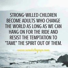 an image with the words strong - willed children and others who change the world as long as we can hang on for the ride and rest the temple to time